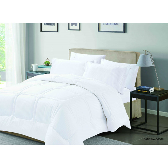 6-Piece Double Super King Size Comforter Set