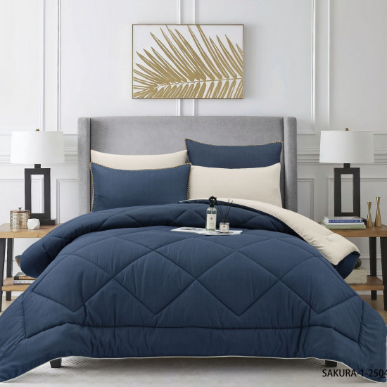 6PCS COMFORTER SET-DOUBLE 