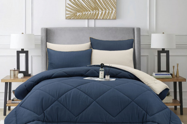 6PCS COMFORTER SET-DOUBLE 