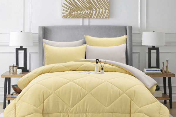 6PCS COMFORTER SET-DOUBLE 