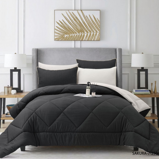 6PCS COMFORTER SET-DOUBLE 