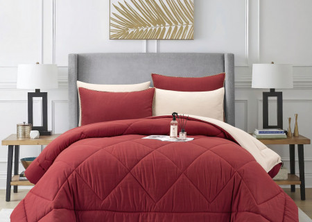 6PCS COMFORTER SET-DOUBLE 