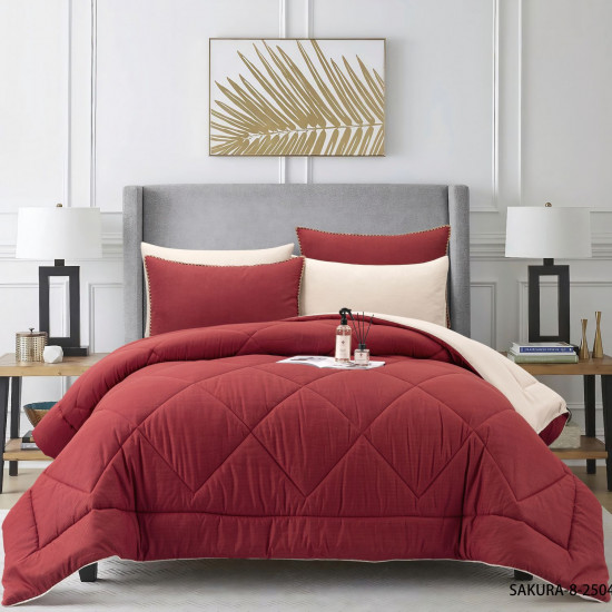 6PCS COMFORTER SET-DOUBLE 