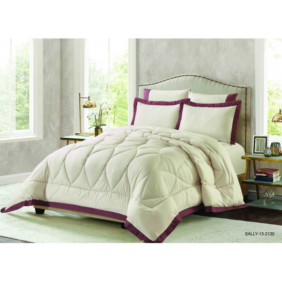 4PC SINGLE COMFORTER SET - sally