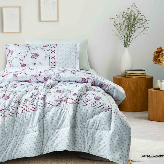 4-Piece Single Size Comforter Set