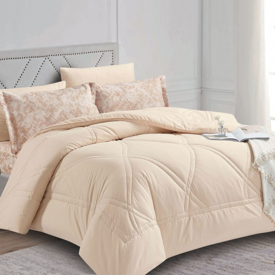 4PC COMFORTER SET-SINGLE 