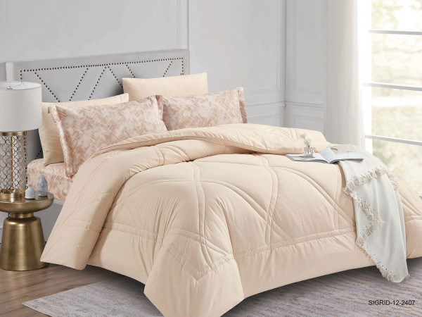 4PC COMFORTER SET-SINGLE 