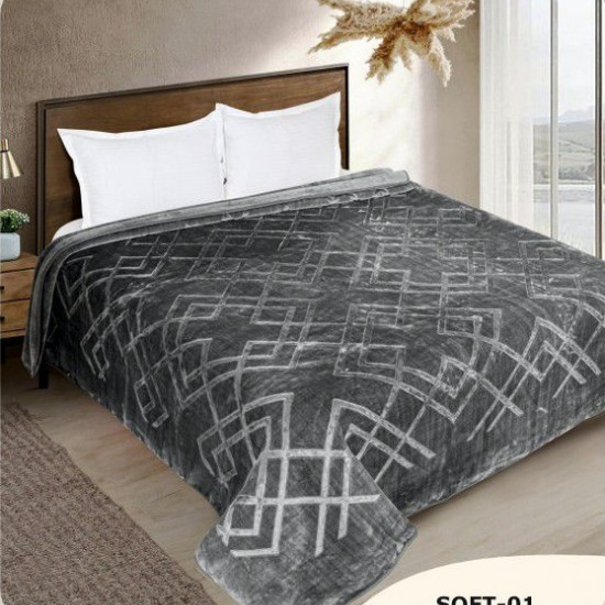 King 1Ply Embossed Blanket – 3.5KG