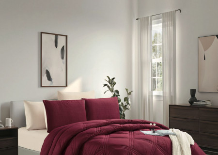 4PC COMFORTER SET-SINGLE 160 × 220 cm