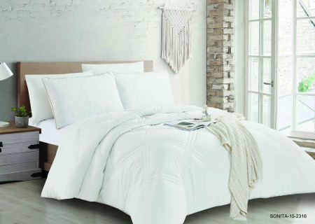 4PC COMFORTER SET-SINGLE 160 × 220 cm