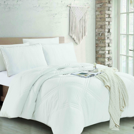 4PC COMFORTER SET-SINGLE 160 × 220 cm