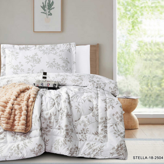 4-Piece Single Size Comforter Set