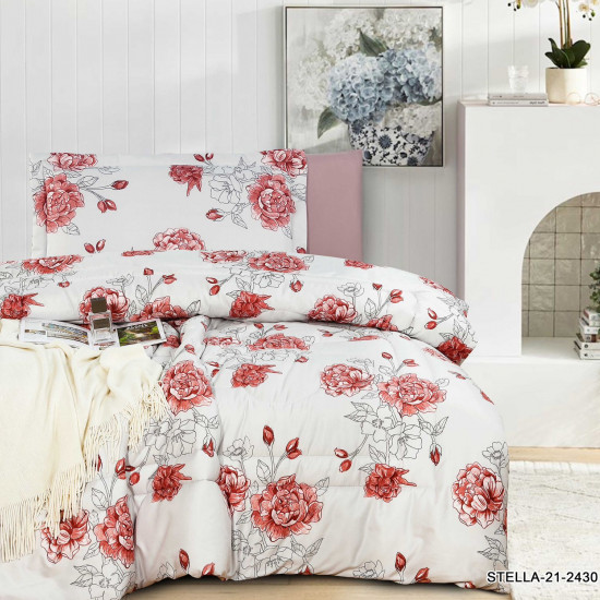 4-Piece Single Size Comforter Set 4-Piece Single Size Comforter Set