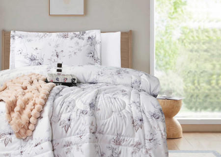 4-Piece Single Size Comforter Set