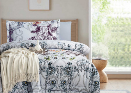 4-Piece Single Size Comforter Set