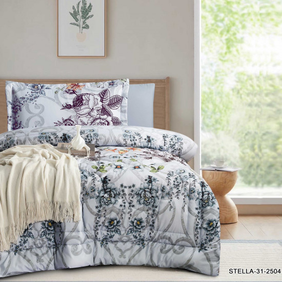 4-Piece Single Size Comforter Set
