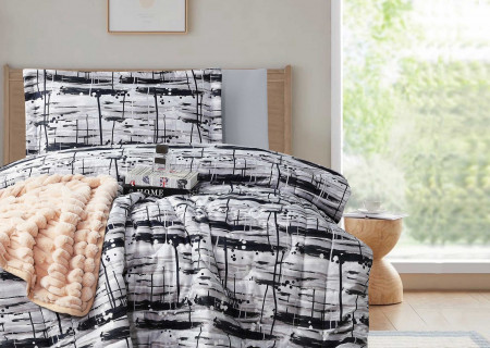 4-Piece Single Size Comforter Set