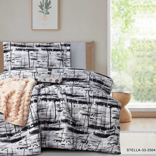 4-Piece Single Size Comforter Set 4-Piece Single Size Comforter Set