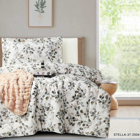 4-Piece Single Size Comforter Set 4-Piece Single Size Comforter Set