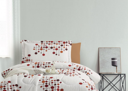 4-Piece Single Size Comforter Set