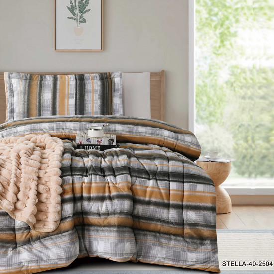 4-Piece Single Size Comforter Set