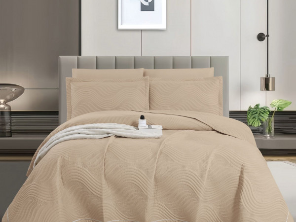 6 Pcs Bedspread Set – Premium Comforter & Bedding Set