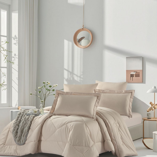 Premium Double 6-Piece Comforter Bedding Set – 100% Cotton | 300 Thread Count