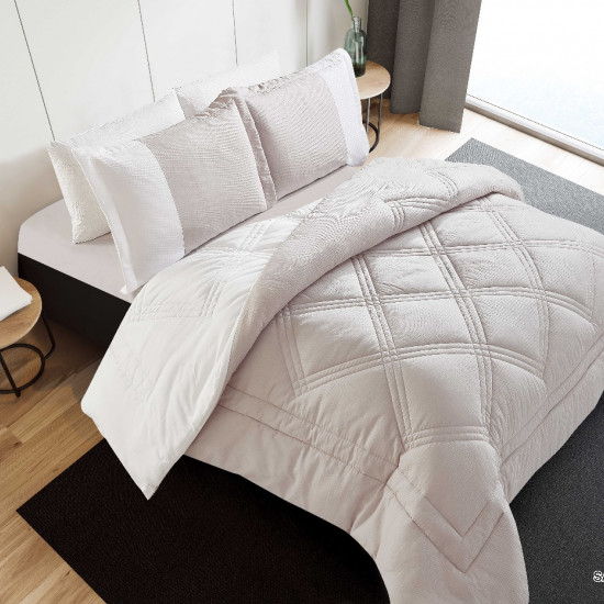 6-Piece Double Super King Size Comforter Set 6-Piece Double Super King Size Comforter Set