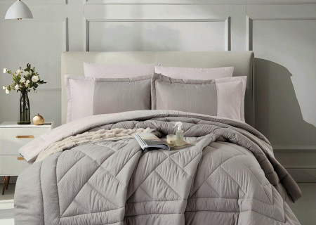 6-Piece Double Super King Size Comforter Set