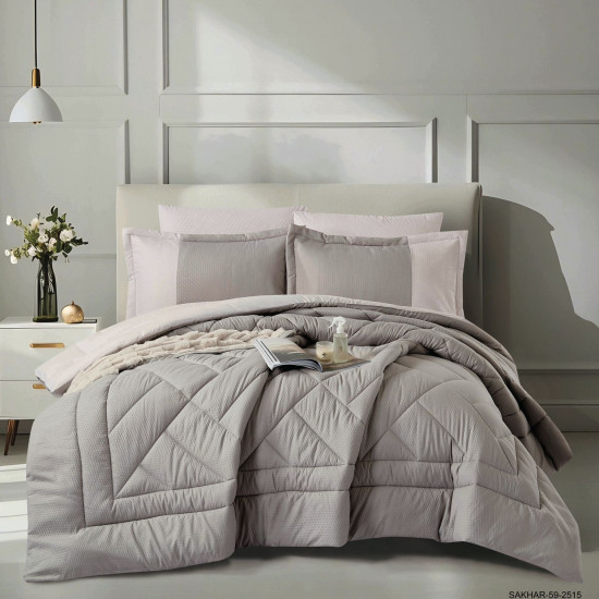 6-Piece Double Super King Size Comforter Set