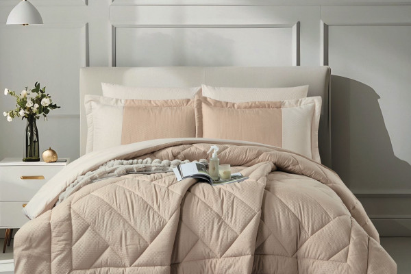 6-Piece Double Super King Size Comforter Set