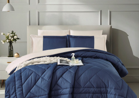 6-Piece Double Super King Size Comforter Set