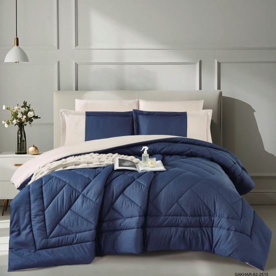 6-Piece Double Super King Size Comforter Set