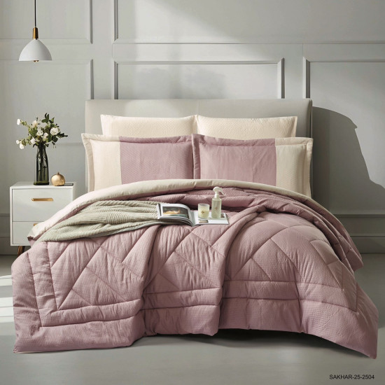 6-Piece Double Super King Size Comforter Set