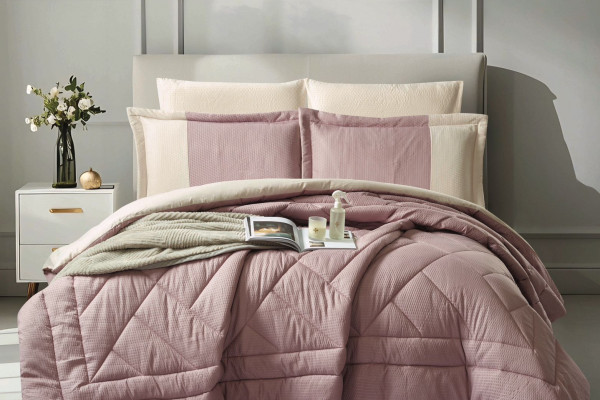 6-Piece Double Super King Size Comforter Set