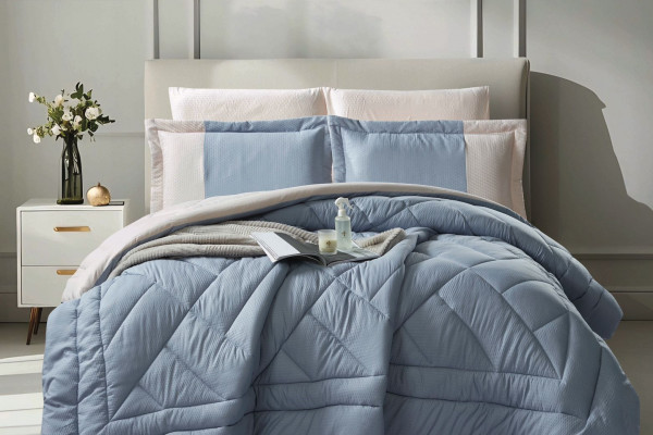 6-Piece Double Super King Size Comforter Set