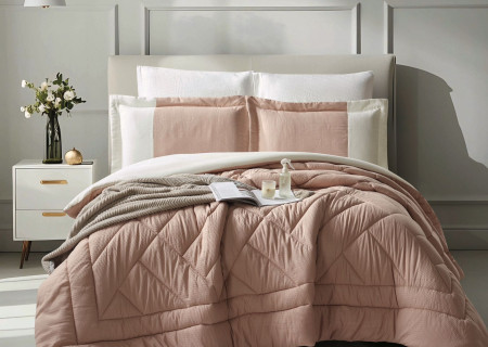 6-Piece Double Super King Size Comforter Set