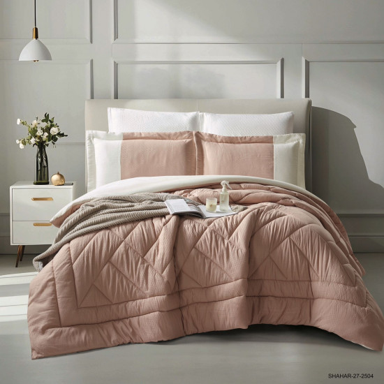 6-Piece Double Super King Size Comforter Set