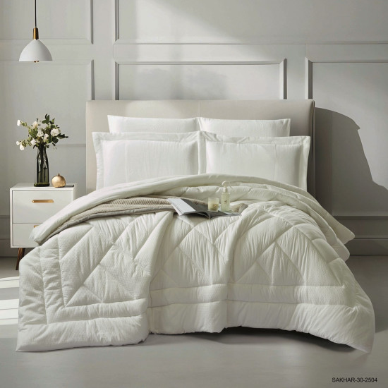 6-Piece Double Super King Size Comforter Set