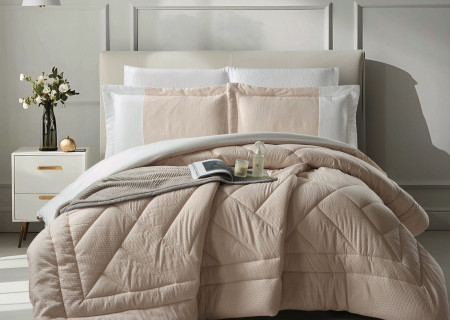 6-Piece Double Super King Size Comforter Set