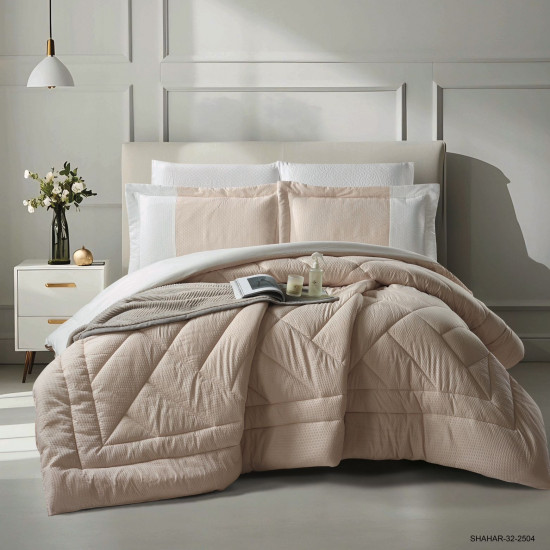 6-Piece Double Super King Size Comforter Set