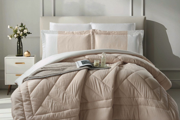 6-Piece Double Super King Size Comforter Set