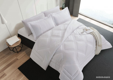 6-Piece Double Super King Size Comforter Set