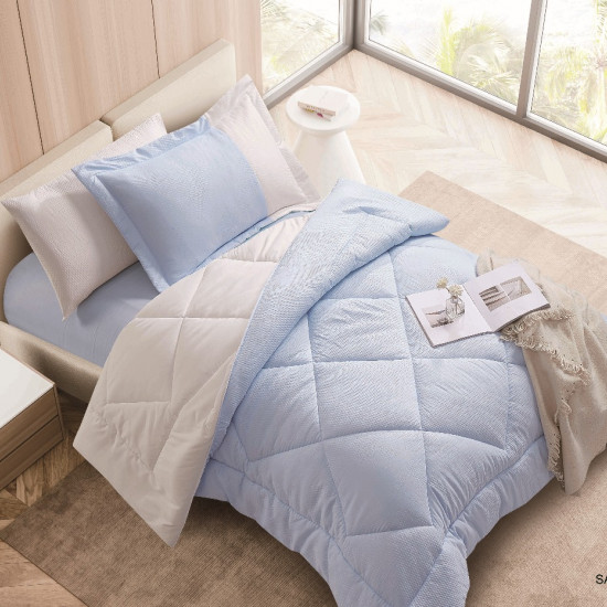 4-Piece Single Size Comforter Set 4-Piece Single Size Comforter Set