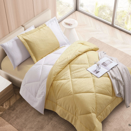 4-Piece Single Size Comforter Set 4-Piece Single Size Comforter Set