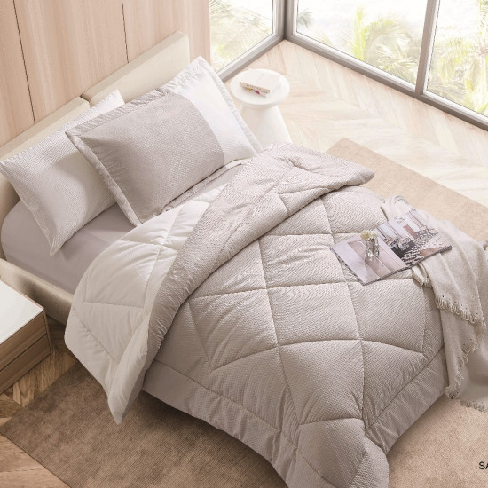 4-Piece Single Size Comforter Set 4-Piece Single Size Comforter Set