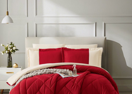 6-Piece Double Super King Size Comforter Set