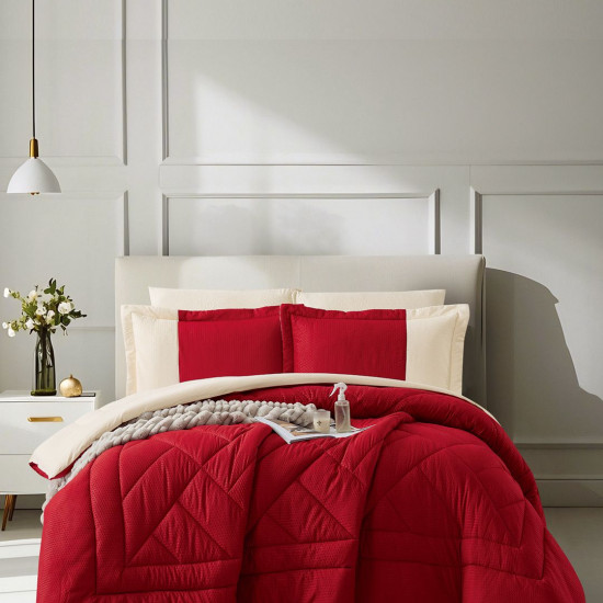 6-Piece Double Super King Size Comforter Set