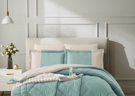 6-Piece Double Super King Size Comforter Set