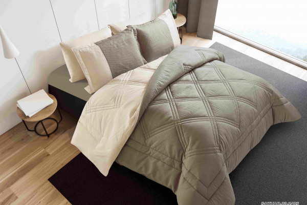 6-Piece Double Super King Size Comforter Set
